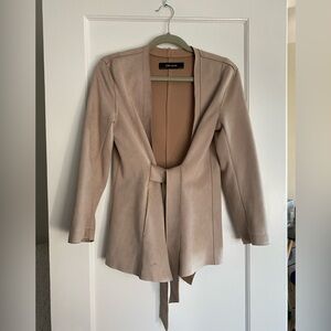 Zara jacket with ties